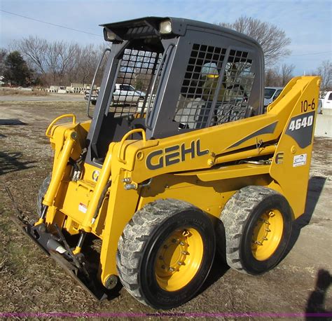 used gehl 4640 skid steer|gehl 4640 specifications.